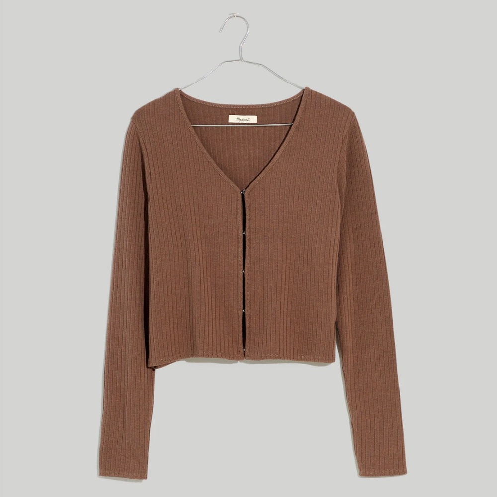 Madewell | Ribbed Crop Cardigan
